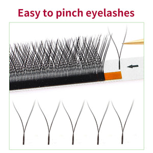 Maria Sasha YY Eyelash Extensions Volume M Curl 0.07 Thickness Y Lashes