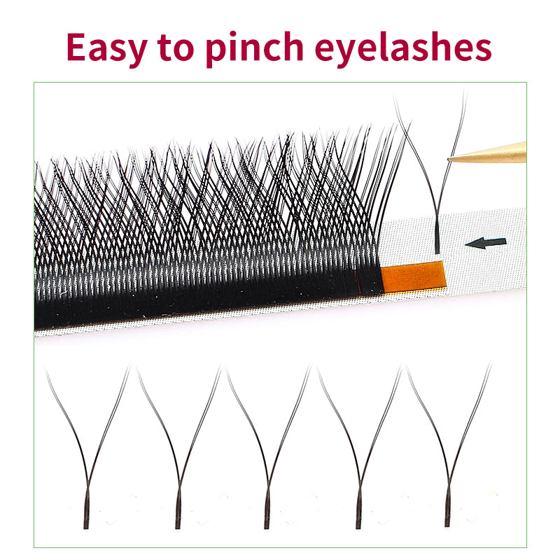 Maria Sasha YY Eyelash Extensions Volume M Curl 0.07 Thickness Y Lashes
